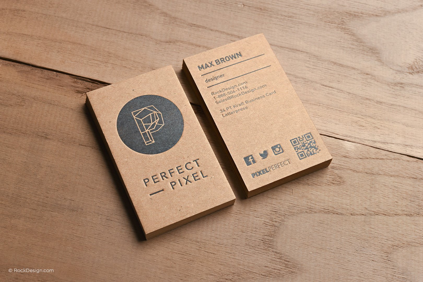 Brown Business Cards, Parchment Business Cards