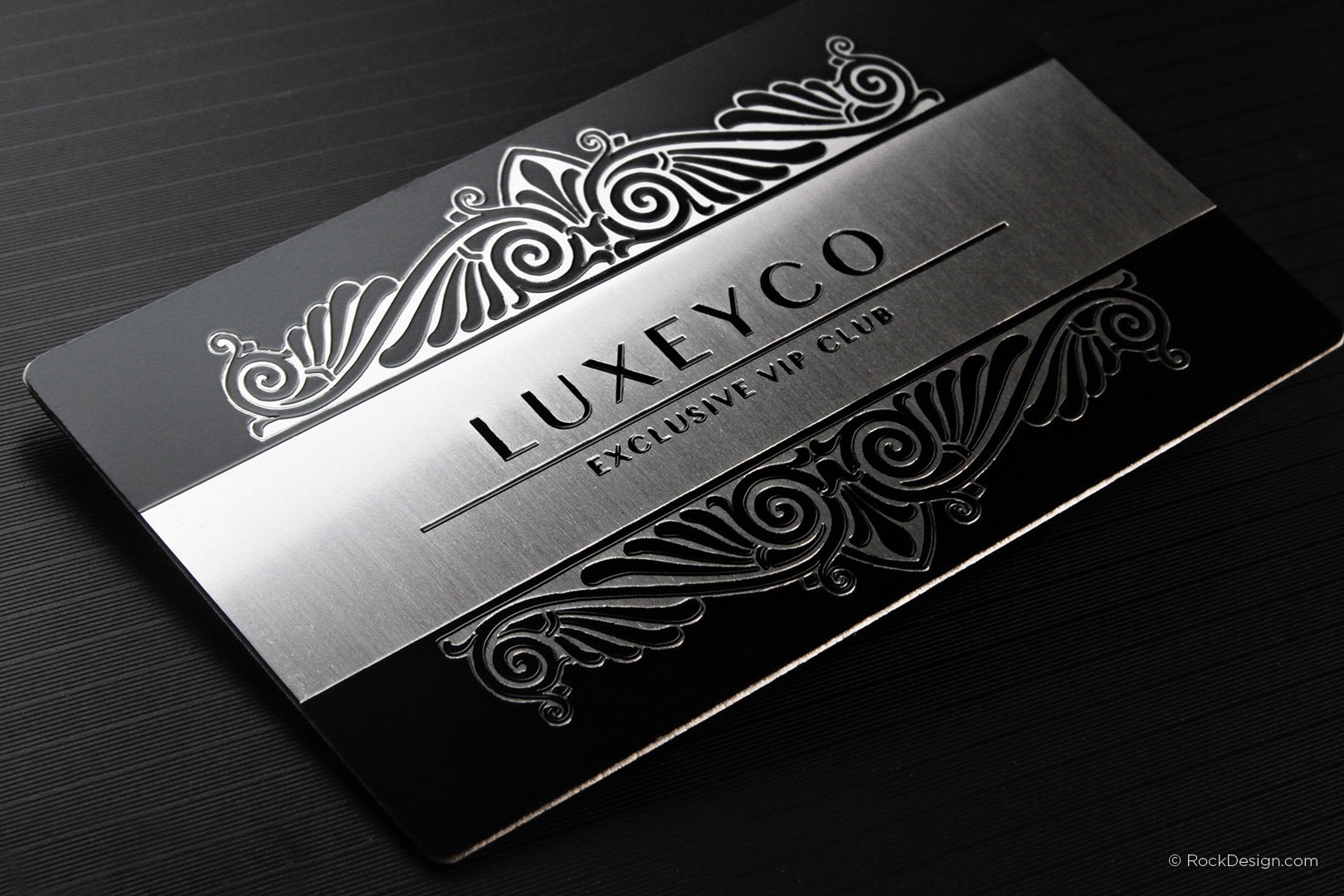 Metal Card LV Pattern