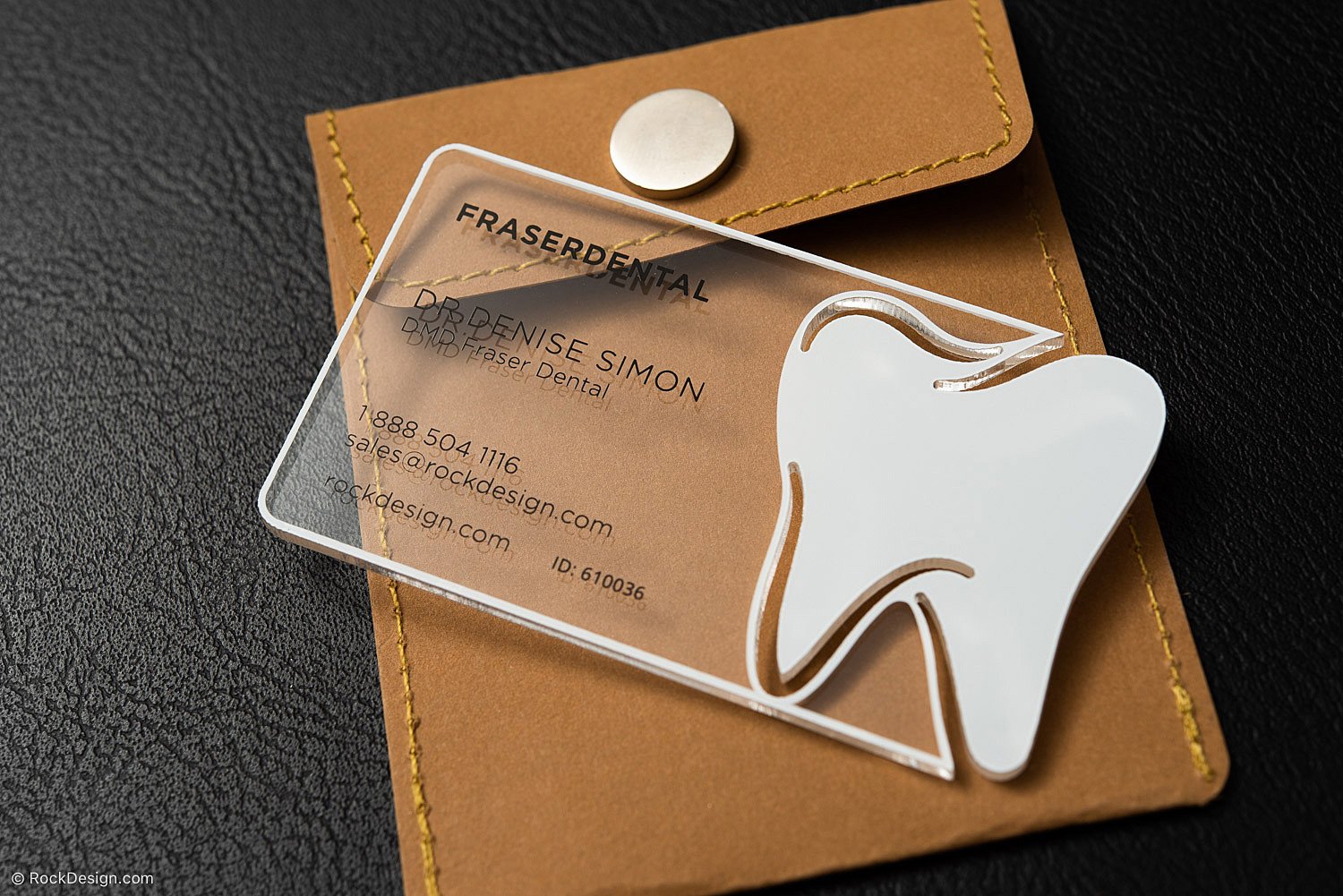 dental visit card design