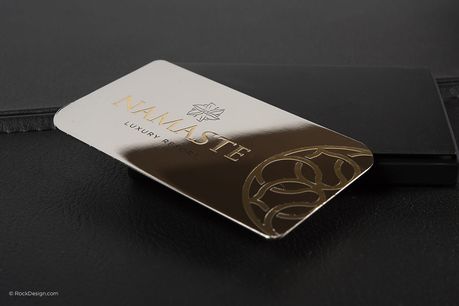 Gold & Silver Plated Premium Business Card Templates | RockDesign.com