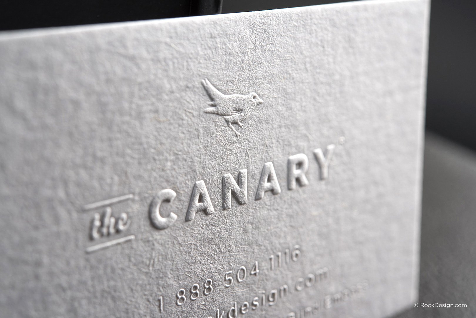 Embossed Business Cards 