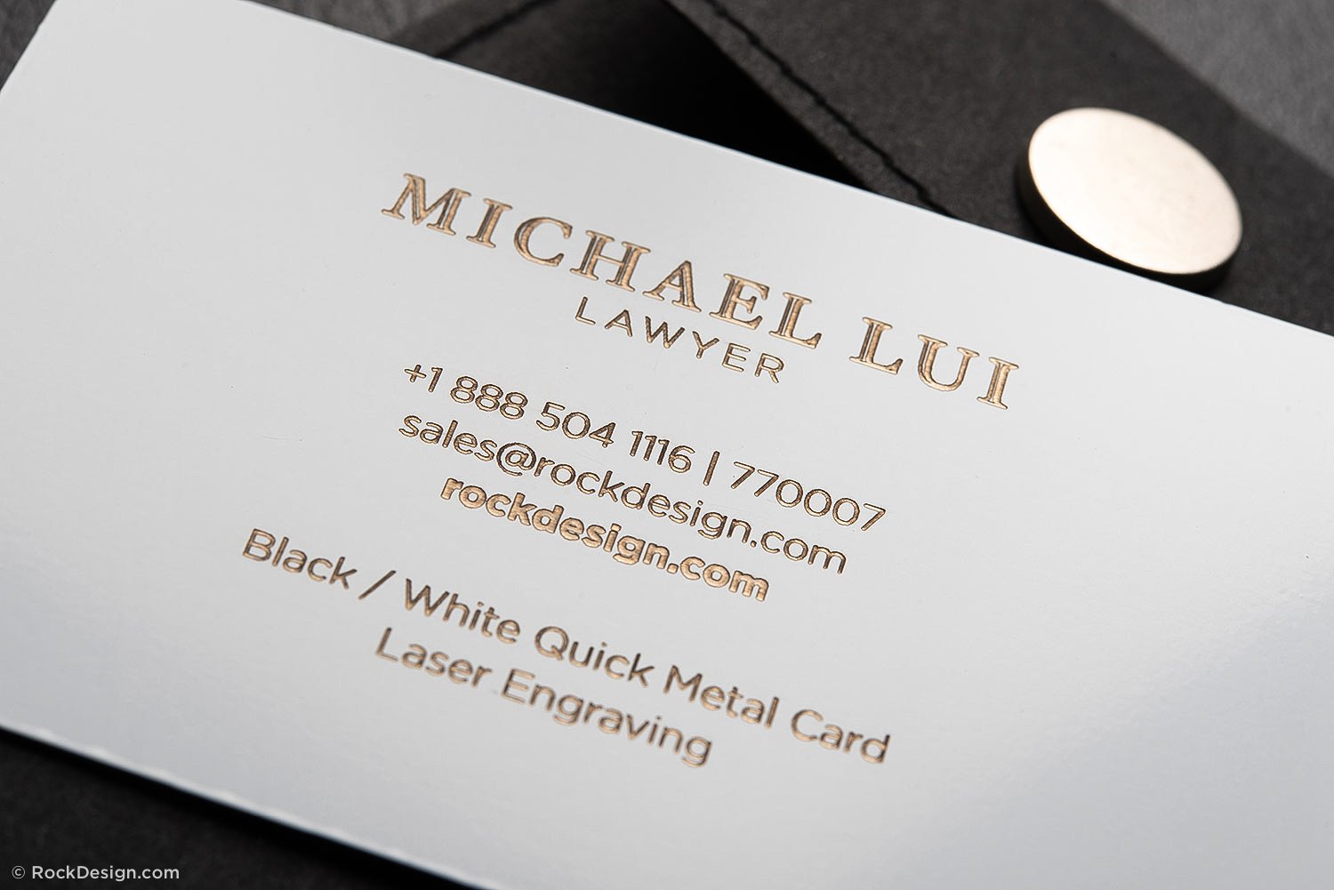 Luxury metal law firm free black and white business card template With Lawyer Business Cards Templates
