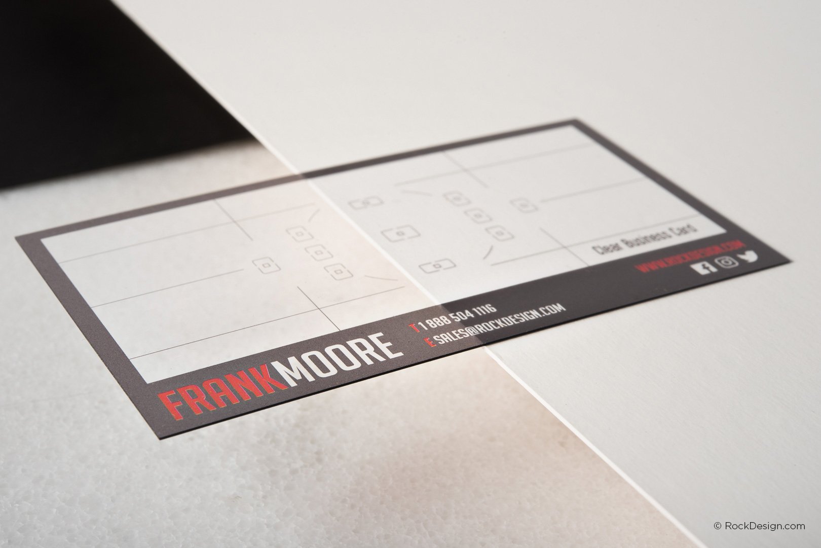 Plastic Card Template With Print Service