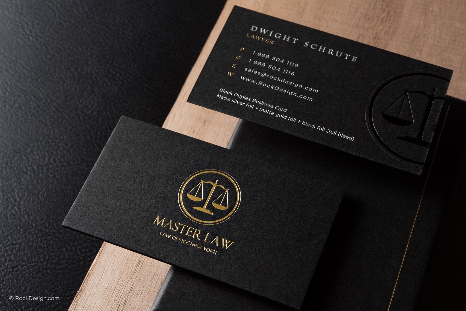FREE Lawyer business card template  RockDesign.com Inside Legal Business Cards Templates Free